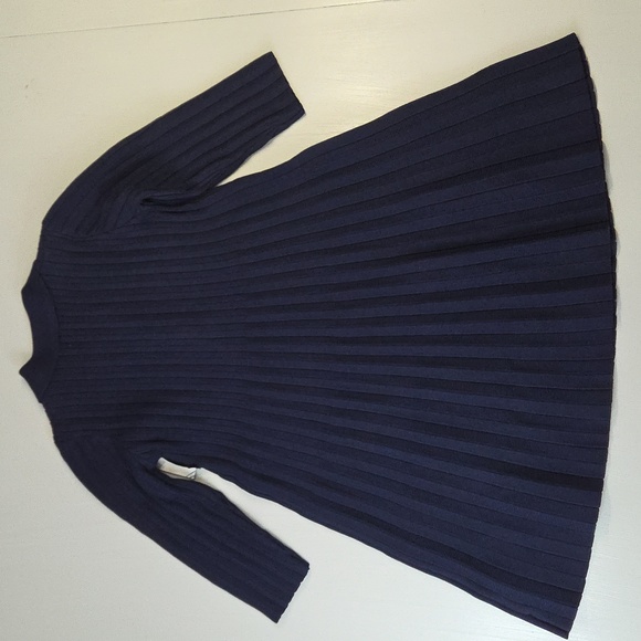 POMANDER PLACE Navy Knit Landry Dress - Picture 2 of 11